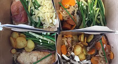 Photo exemple d'un menu "Plaisir" de Menu Délice